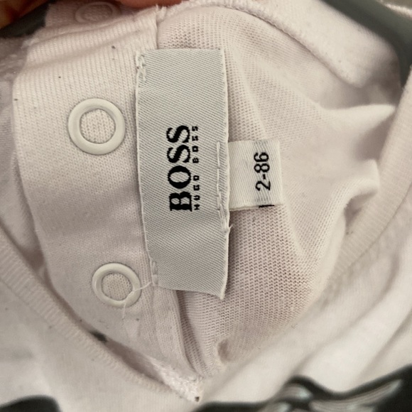 Hugo Boss toddler tshirt White logo printed tee - Picture 6 of 6